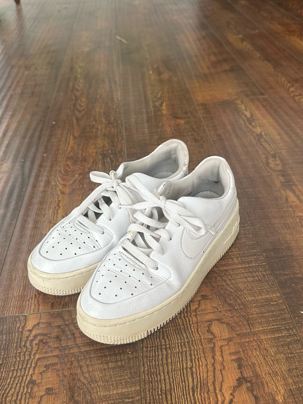 Nike air force platform Women’s White Sneakers